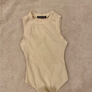 Naked Wardrobe Snatched Bodysuit  - Size M